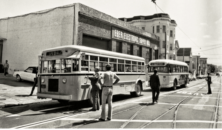 17th St tracks in 1983, June 23